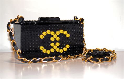 lego set chanel|chanel brick lego bag.